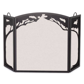 Pilgrim Hearth Pine Cone Bowed Single Panel Fireplace Screen Wayfair