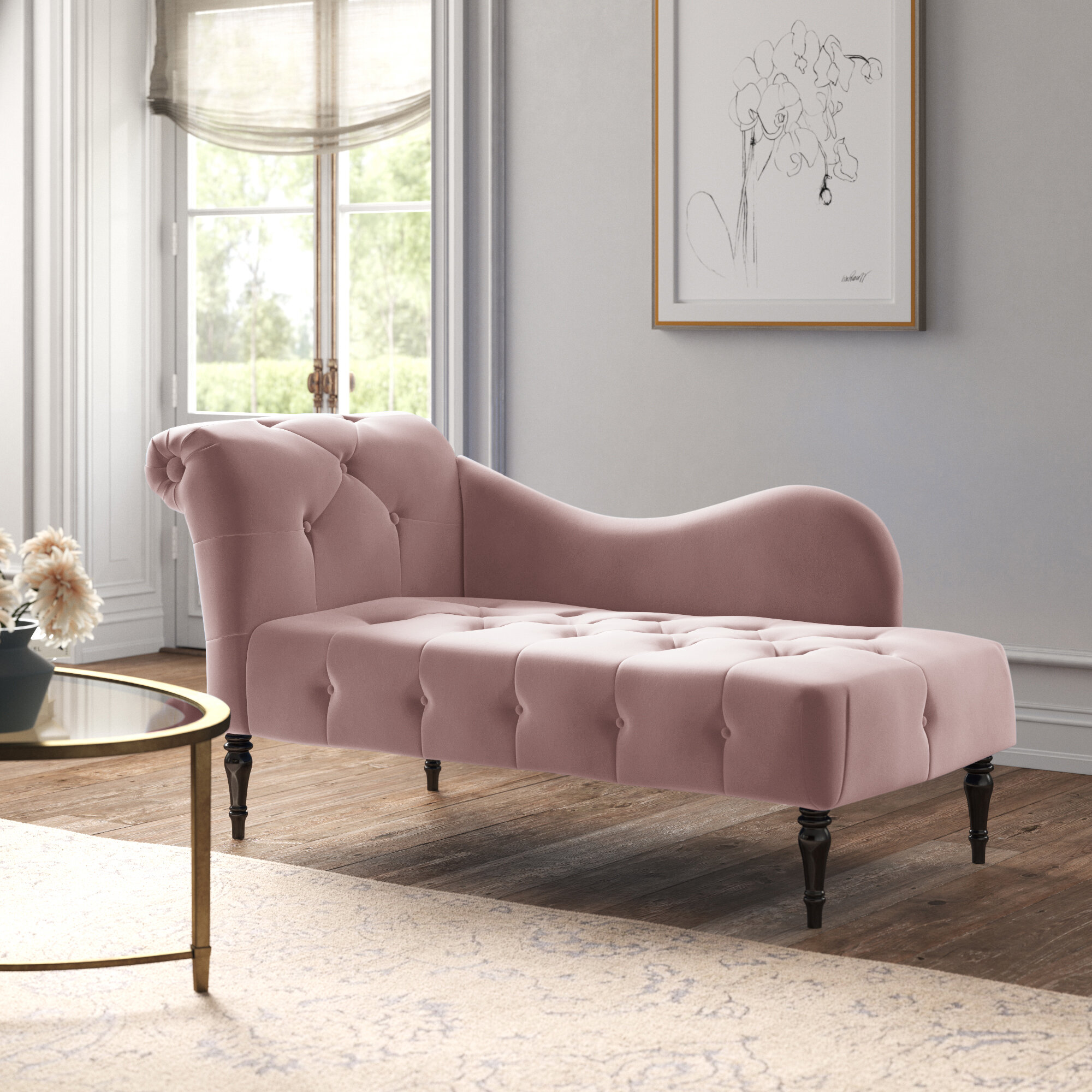 kelly settee chaise lounge