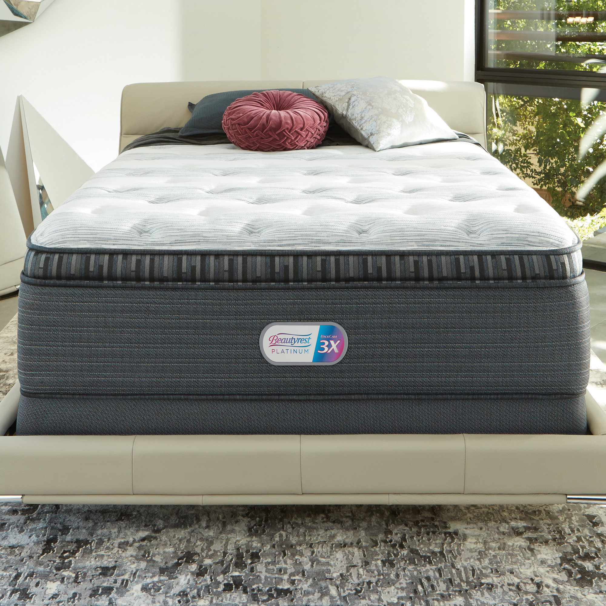 Beautyrest Platinum 16 Medium Pillow Top Mattress Reviews Wayfair