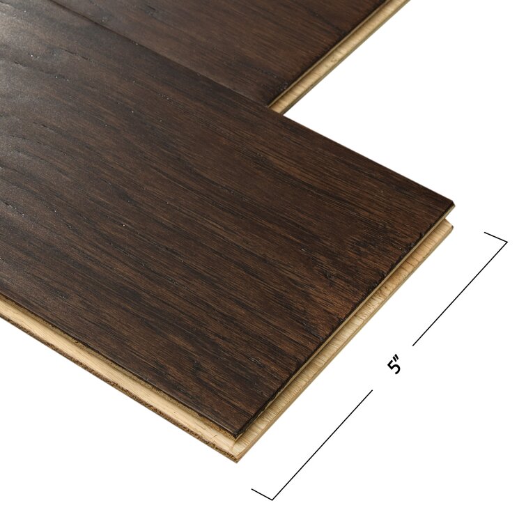 Mohawk Windworn Hickory 3/8" Thick x 5" Wide x Varying Length Engineered  Hardwood Flooring & Reviews | Wayfair