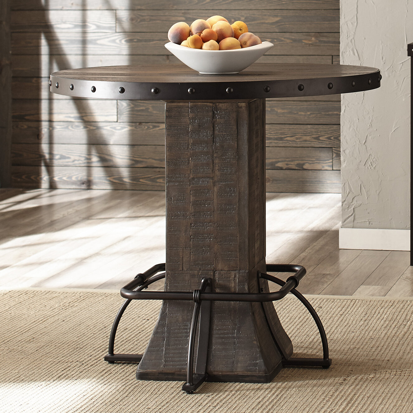 round high top dining table