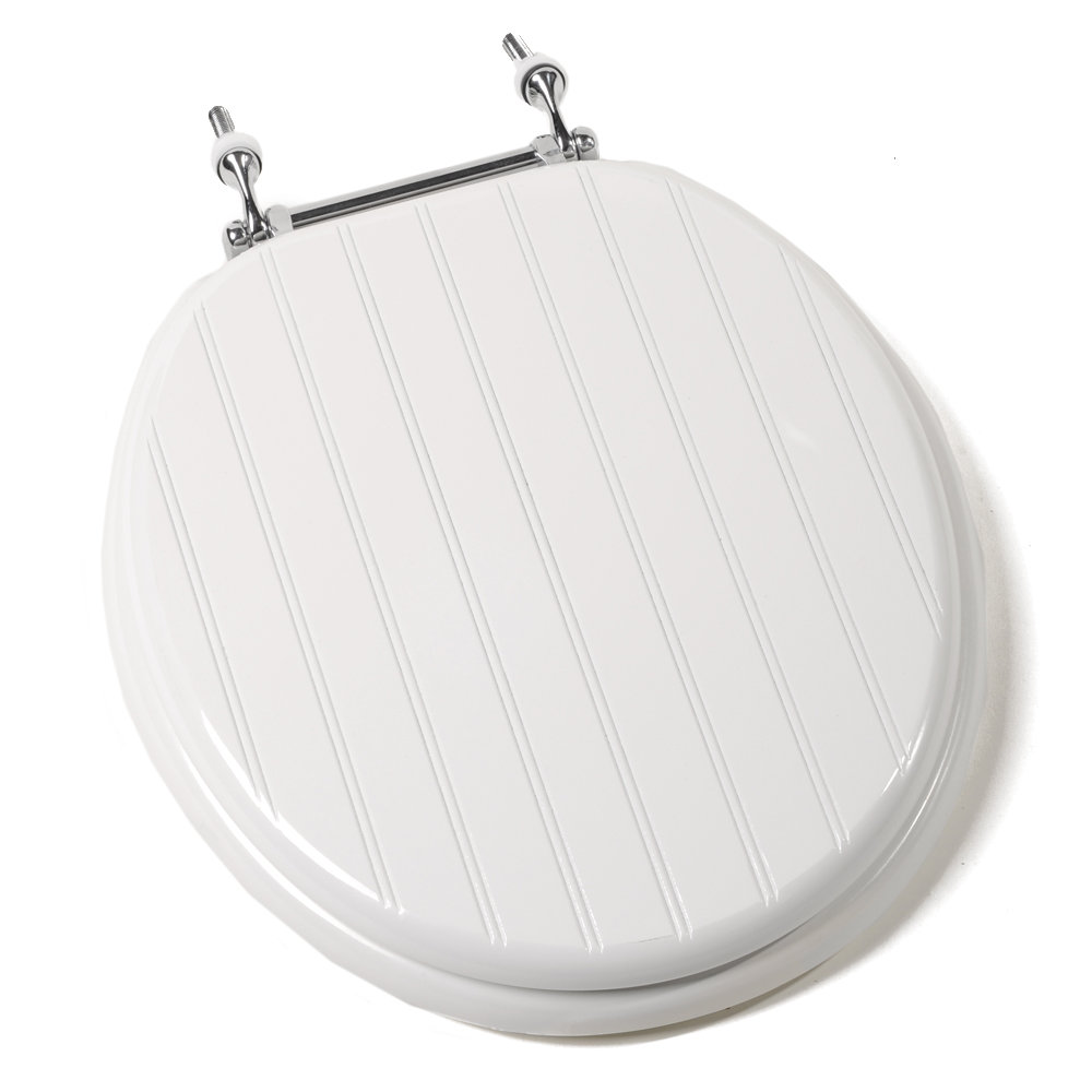 Jones Stephens Deluxe Molded Round Toilet Seat Reviews Wayfair