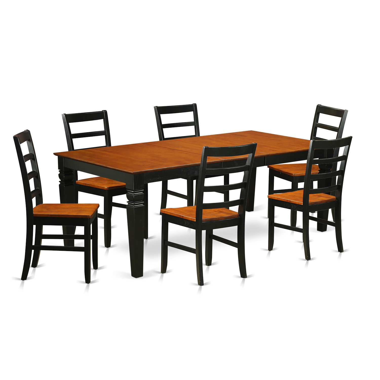 Wooden Importers Logan 7 Piece Dining Set & Reviews | Wayfair Wooden Importers Logan 7 Piece Dining Set & Reviews | Wayfair