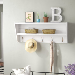Entryway Coat Rack With Shelf Wayfair
