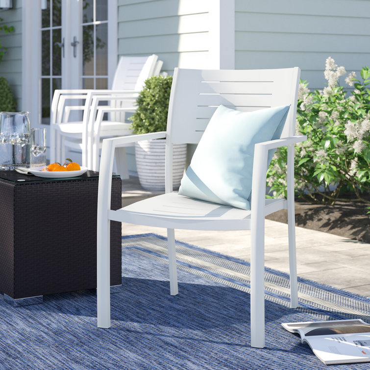 Sol 72 Outdoor Brighton Stacking Patio Dining Chair Wayfair