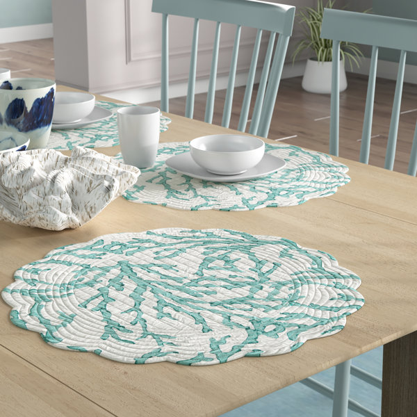 Navy Blue Quilted Placemats Wayfair Navy Blue Quilted Placemats Wayfair