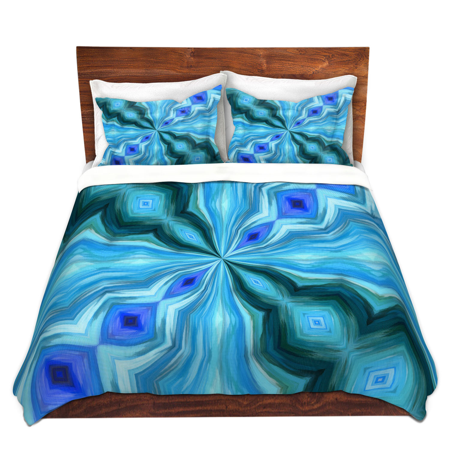 East Urban Home Float Abstract Duvet Cover Set Wayfair