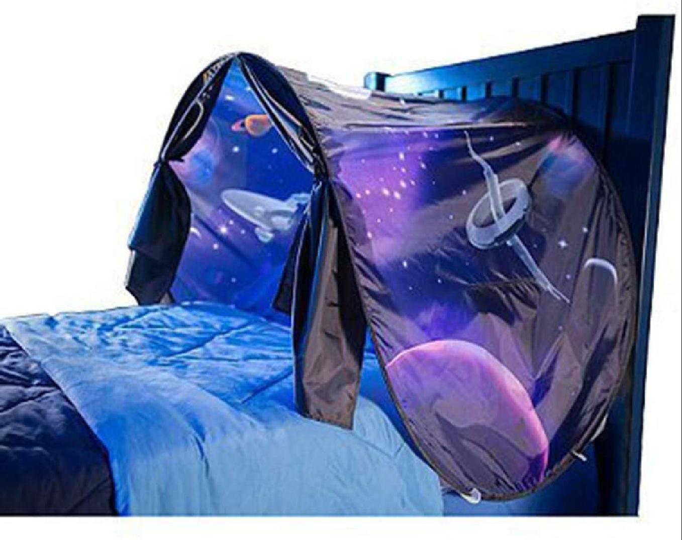 Dream Tent With Light Set House Space Adventure Foldable Tents Pop Up Bed Gift 