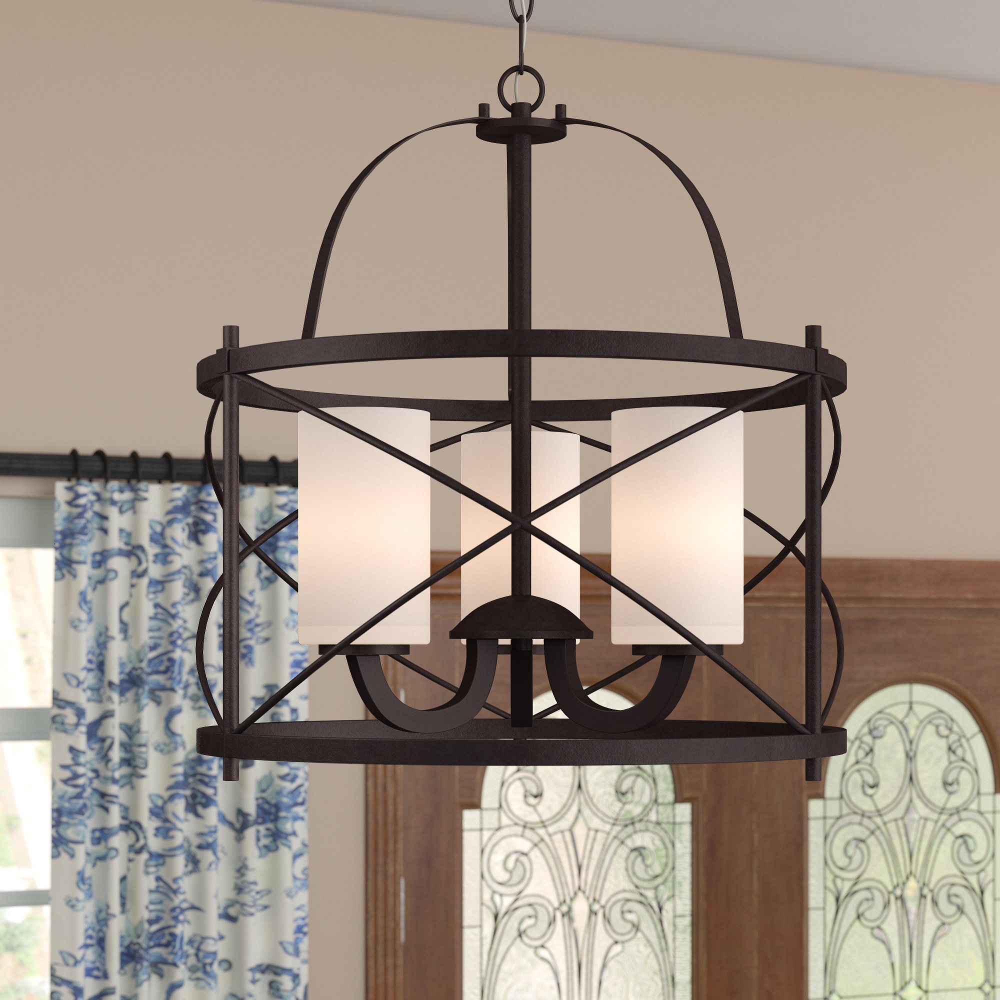 Darby Home Co Farrier 3 Light Lantern Pendant Reviews Wayfair
