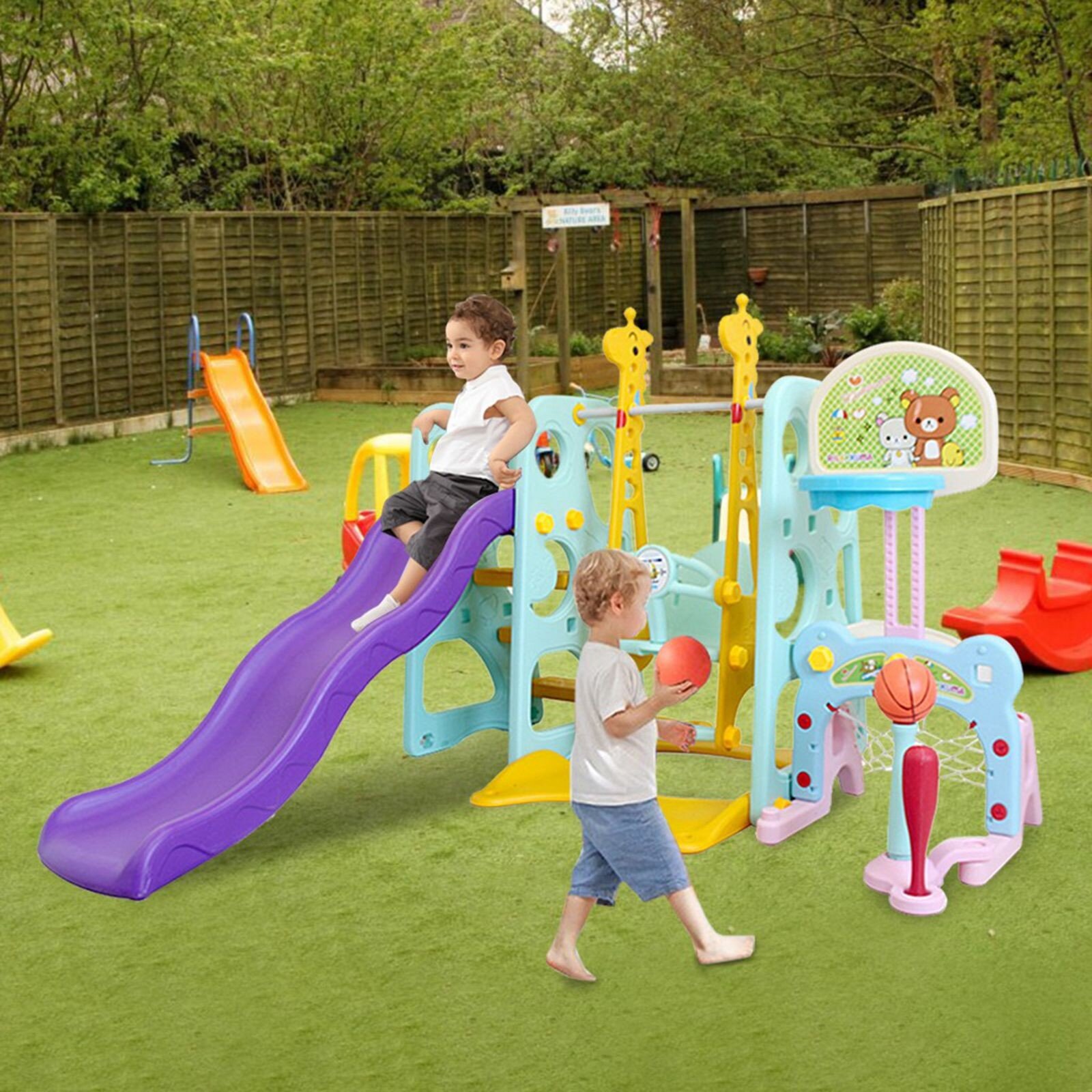 Indoor Babyslide Plastic Playsets with Swing (PT-041) - China Toys or  Playsets and Plastic Swing Playsets price - Made-in-China.com
