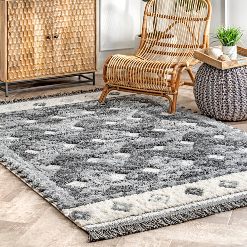 Higgin Gray White Area Rug Reviews Joss Main Higgin Gray White Area Rug Reviews