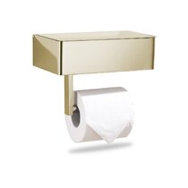 Toilet Paper Holder kloapapierhalter Single 15,4 cm Gold Modern 