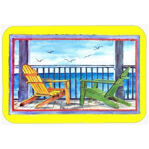 Adirondack Chairs Kitchen/Bath Mat