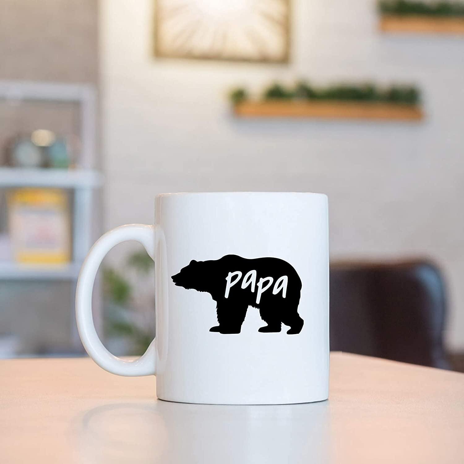 Father's Day Papa Bear Coffee Mug by Studio Emma Kaufmann - Society6
