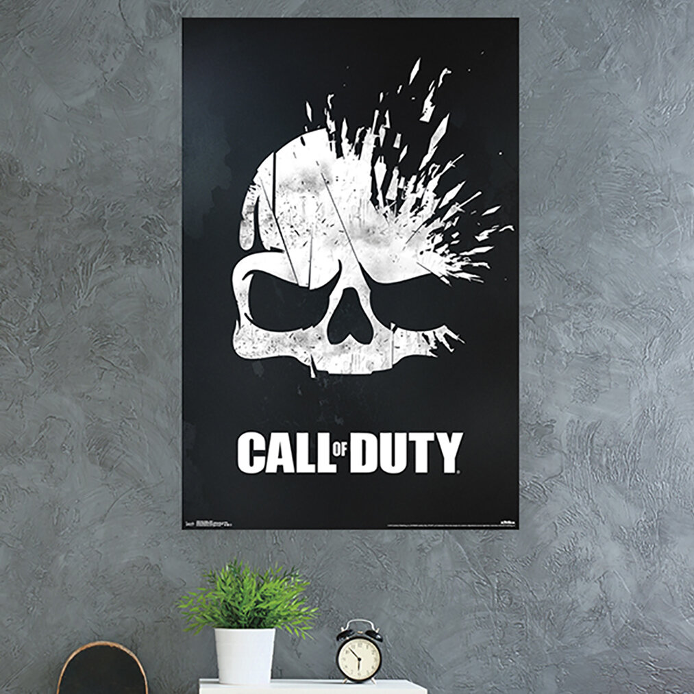 Trends International Call of Duty - Skull Paper Print | Wayfair