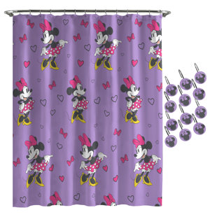 Minnie Mouse Love Shower Curtain