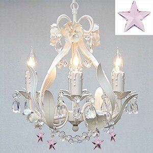 Barrie Floral 4-Light Crystal Chandelier