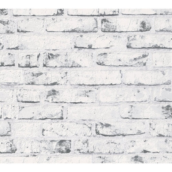 Gracie Oaks Radabaugh Wood Stone Brick 33 L X 21 W Wallpaper Roll Wayfair