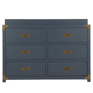 Agostino 6 Drawer Double Dresser by Viv + Rae