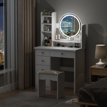 white dressing table wayfair