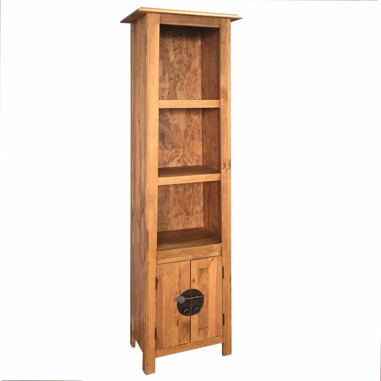 Freestanding Tall Cabinet Solid Pine Freestanding Bookcase r4 Bookshelf