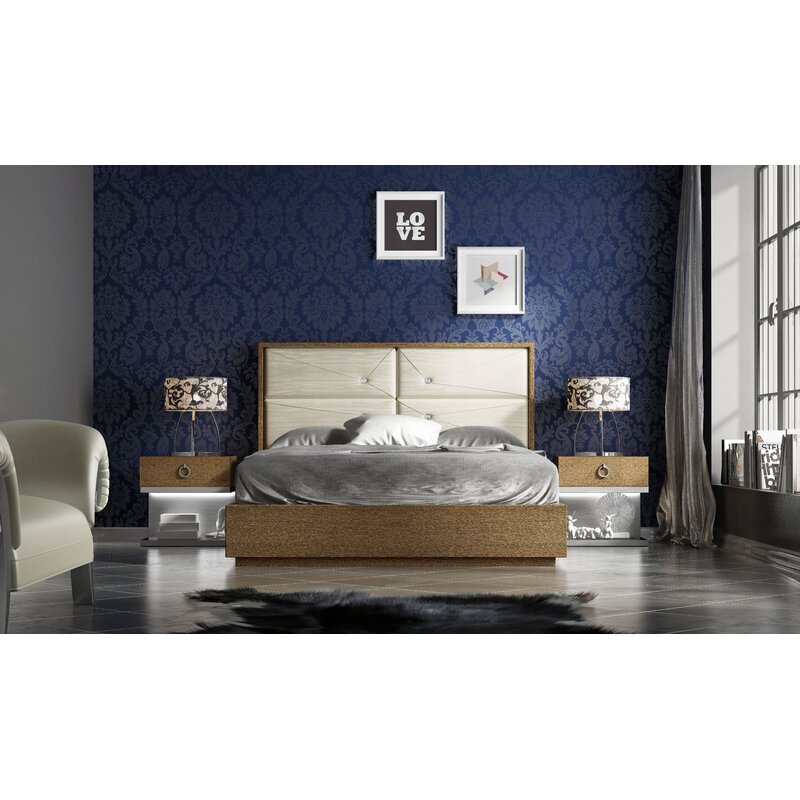 Hispania Home London Bedor39 Bedroom Set 3 Pieces Wayfair