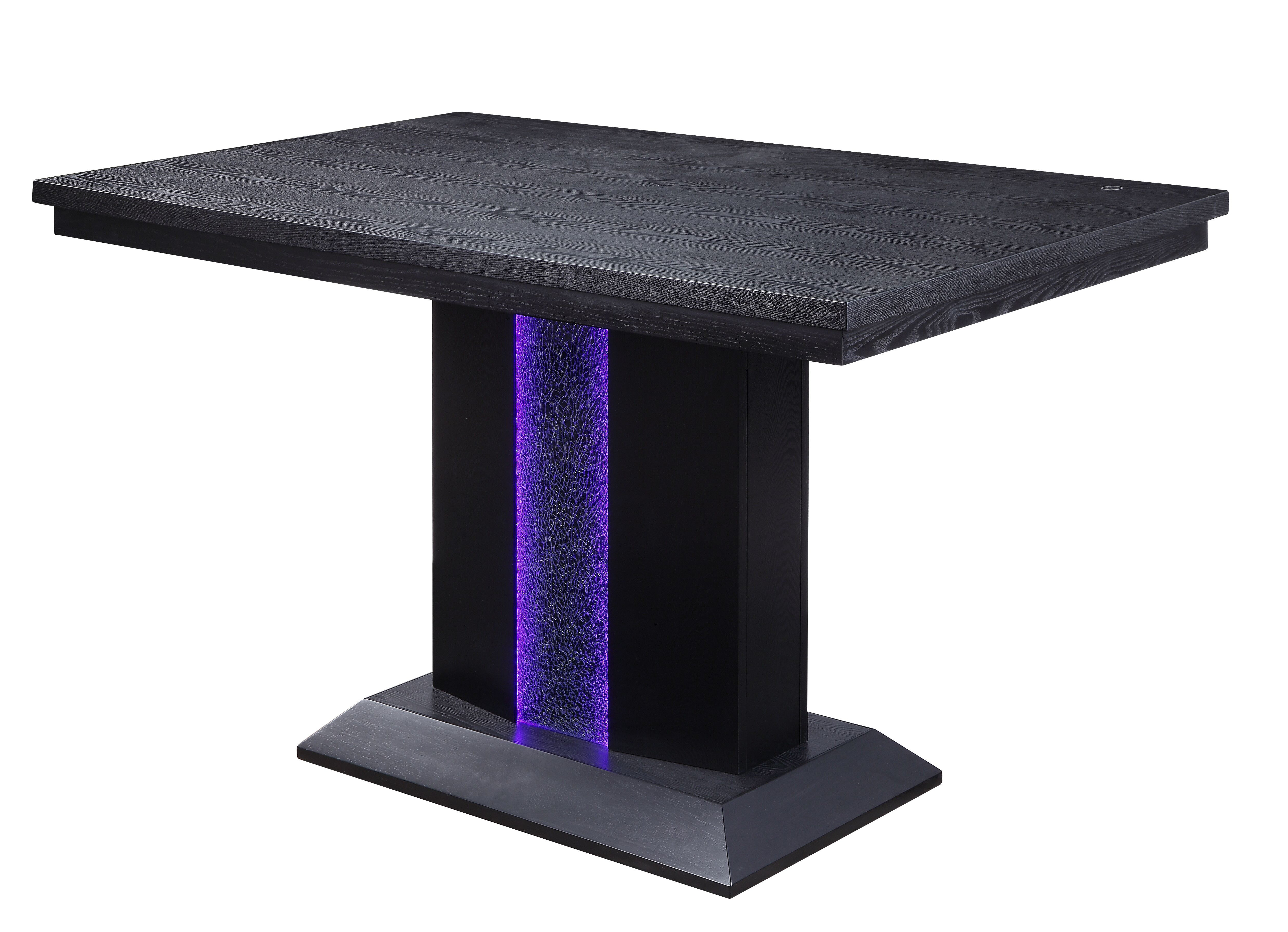 dining table with led lights