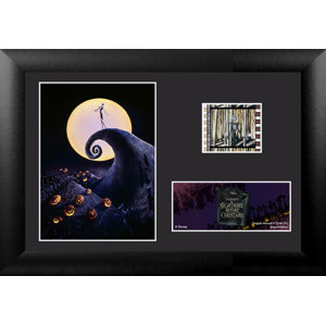 Nightmare Before Christmas (S1) Mini FilmCell Presentation Framed Framed Vintage Advertisement