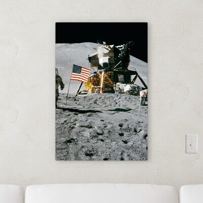 'Spaceship Station' Photographic Print on Canvas World Menagerie Size: 10