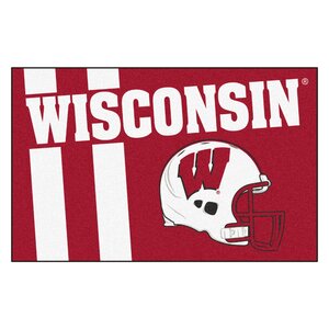 NCAA University of Wisconsin Starter Doormat