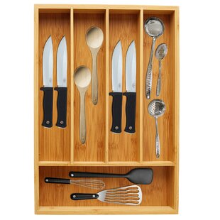 Solid Oak Dovetail Cutlery Trays Utensil Drawers Cutlery Holder Drawer Inserts 
