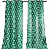 Dark Green Blackout Curtains Wayfair Ca