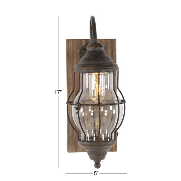 Breakwater Bay Corcoran 1 Light Armed Sconce Reviews Wayfair