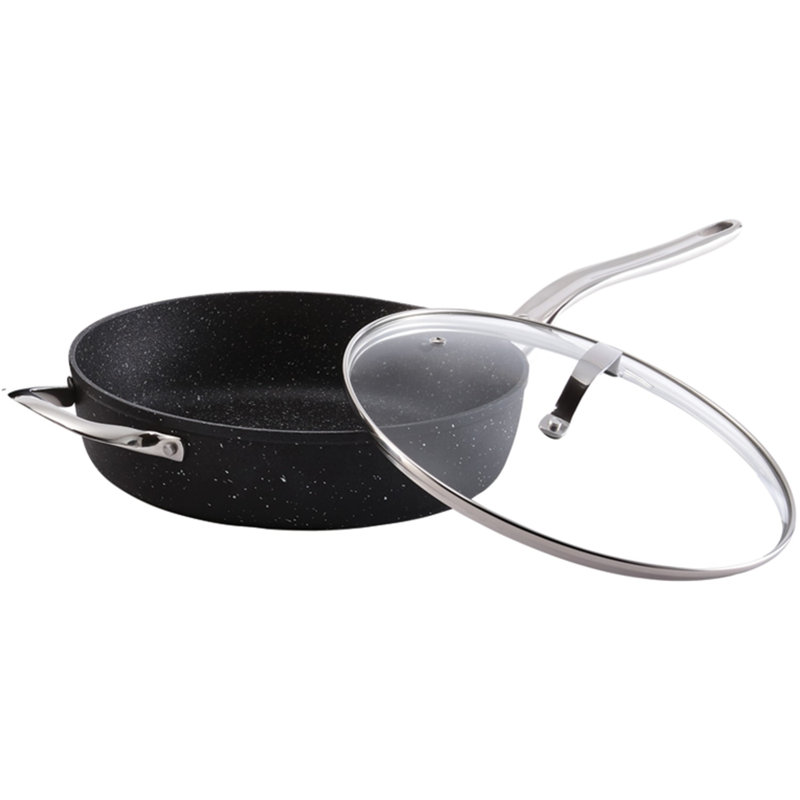 Starfrit The Rock 11 Non Stick Frying Pan With Lid Reviews Wayfair