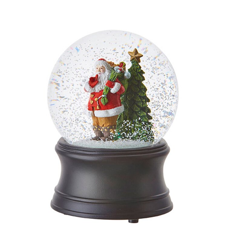 The Holiday Aisle® Santa Musical Water Globe | Wayfair