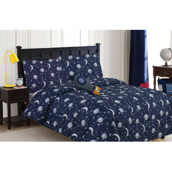 Waverly Space Adventure Reversible Comforter Set Reviews Wayfair