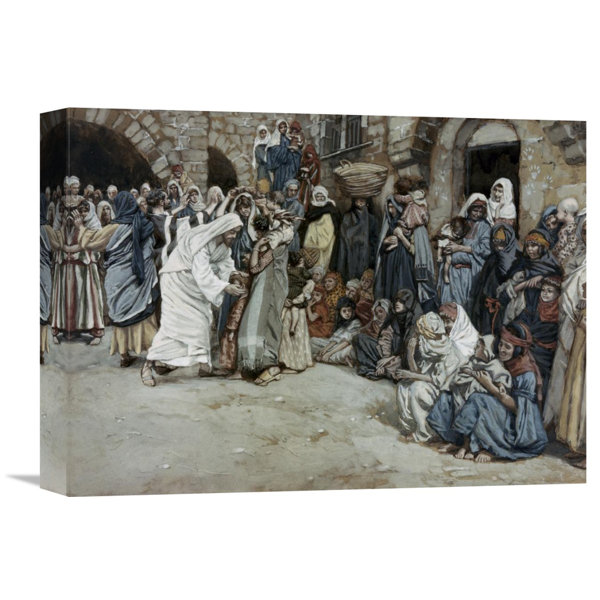 Global Gallery Suffer The Little Children Come Unto Me By James