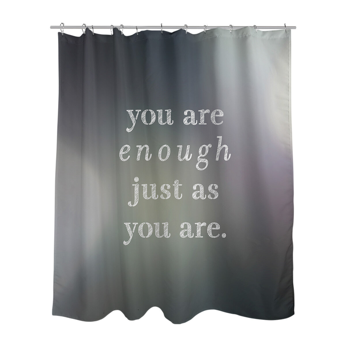 multicolor shower curtain