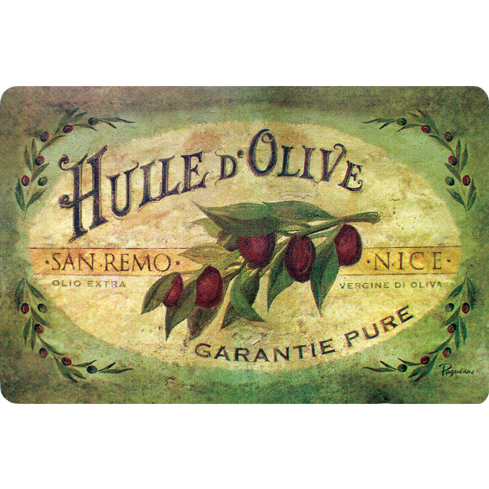 Fleur De Lis Living Bowerton Vintage Olive Oil Kitchen Mat Reviews Wayfair