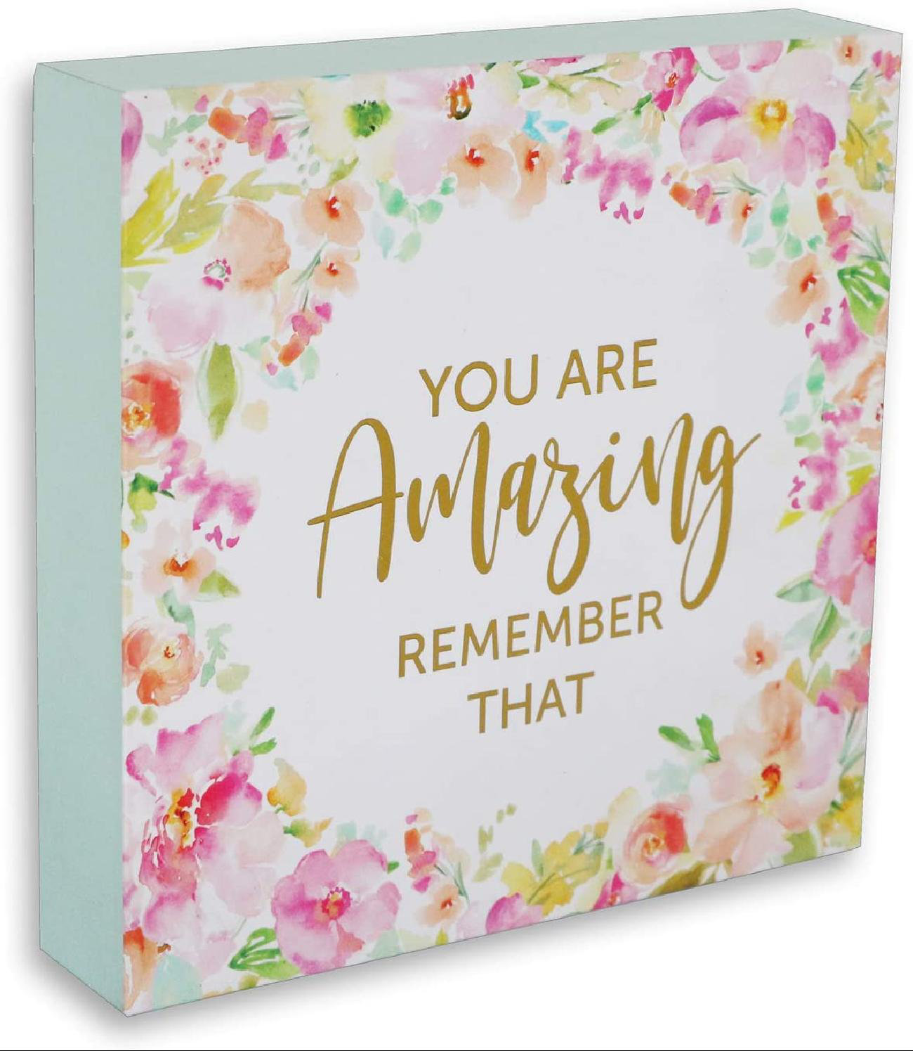 Versatile 6 x 6 x 1.25-Inch Frame Decor School Decorative Hanging Wall and Door Art for Home Unique House Warming Gift Office Wood Box Signs with Inspirational Sayings Versatile 6 x 6 x 1.25-Inch Frame Decor School Decorative Hanging Wall and Door Art for Home Unique House Warming Gift Office Wood Box Signs with Inspirational Sayings