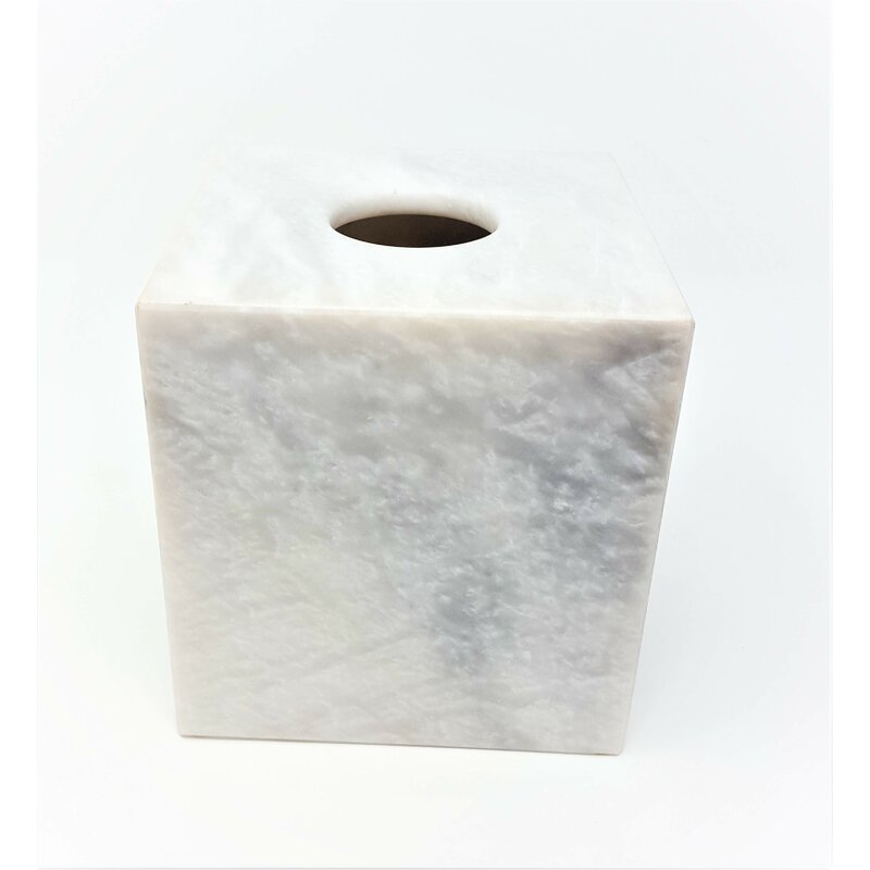 tissue box marble