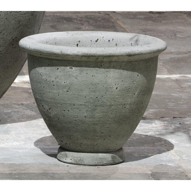 Lidio Cast Stone Pot Planter & Reviews | Joss & Main