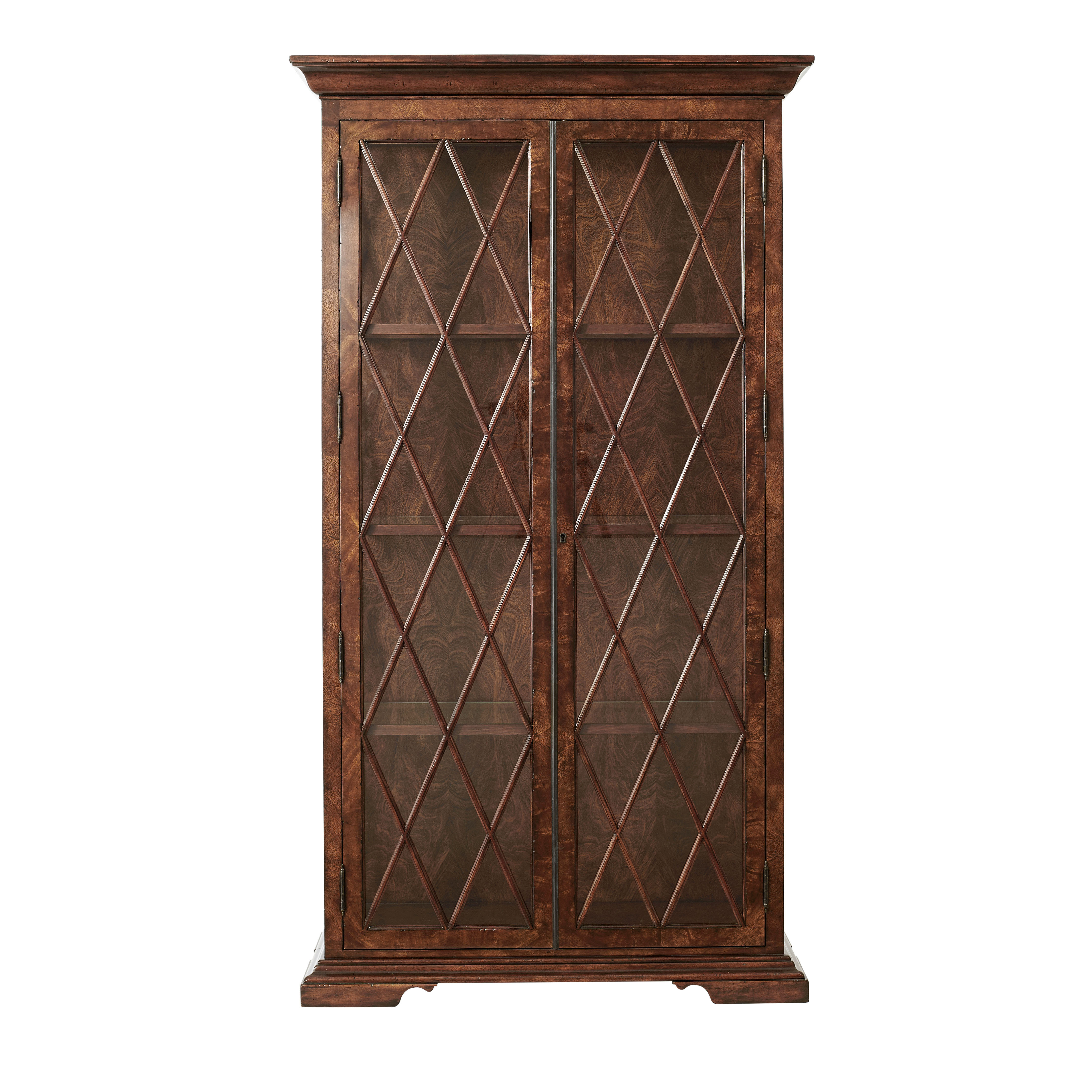 Theodore Alexander Brooksby 42.5'' Wide Solid Wood Curio with