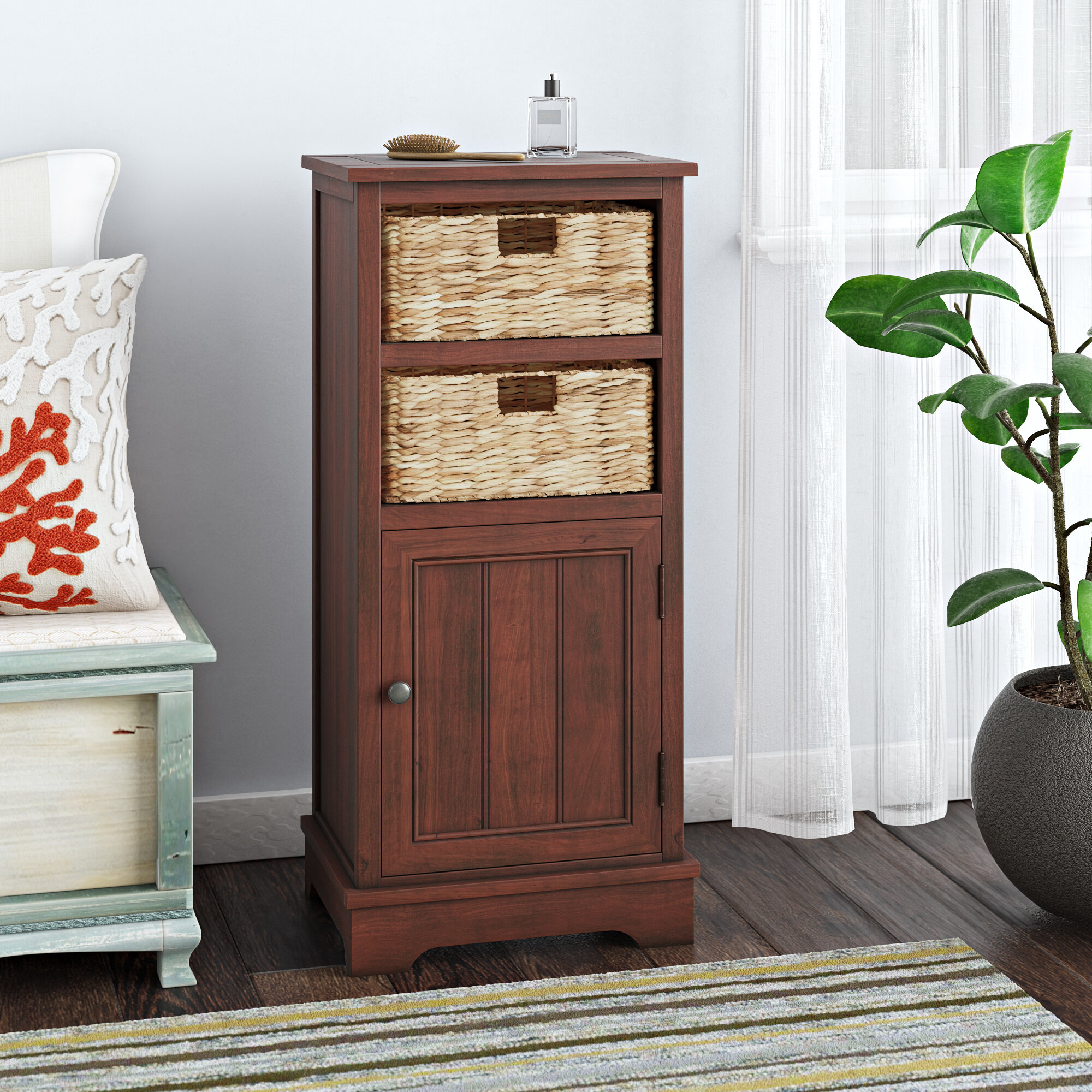 Beachcrest Home Dashwood 2 Drawer Accent Cabinet Reviews Wayfair