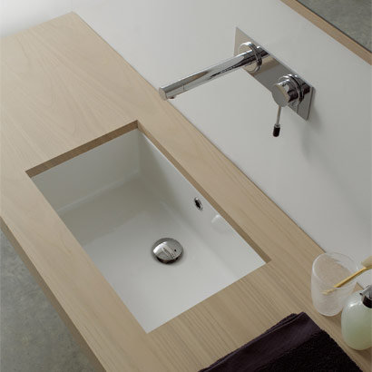 Scarabeo By Nameeks Miky Ceramic Rectangular Undermount Bathroom Miky Ceramic Rectangular Undermount Bathroom Sink With Overflow