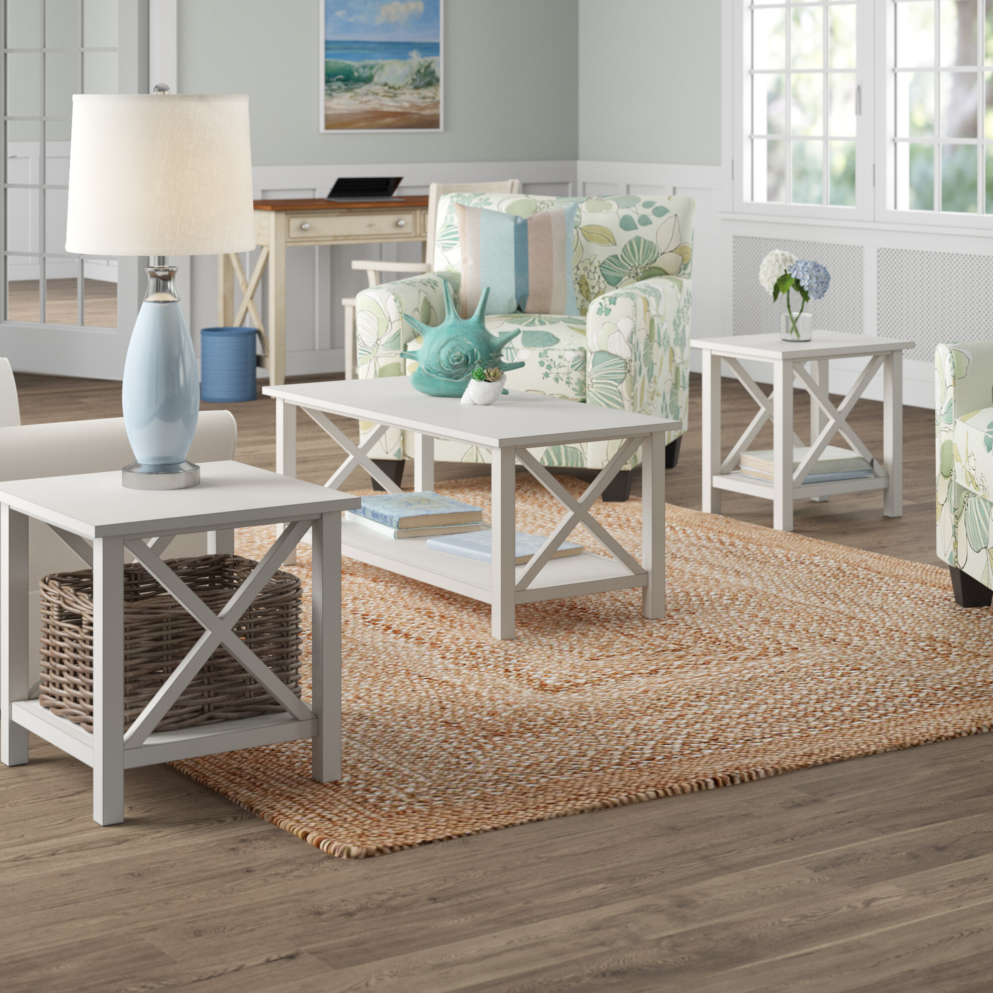 White Coffee Table Sets Youll Love In 2021 Wayfair