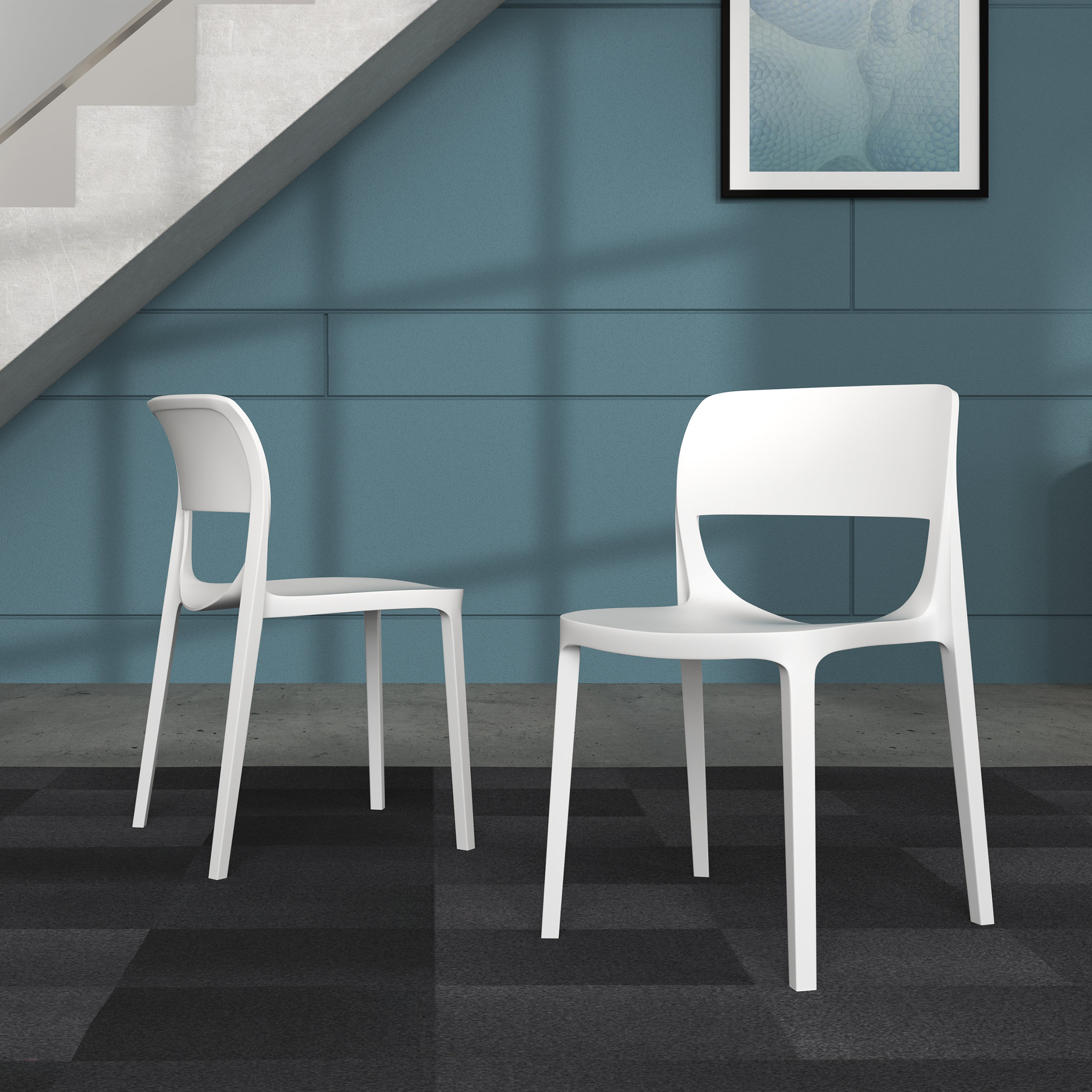 HON BASYX Prodigy Stackable Chair & Reviews Wayfair