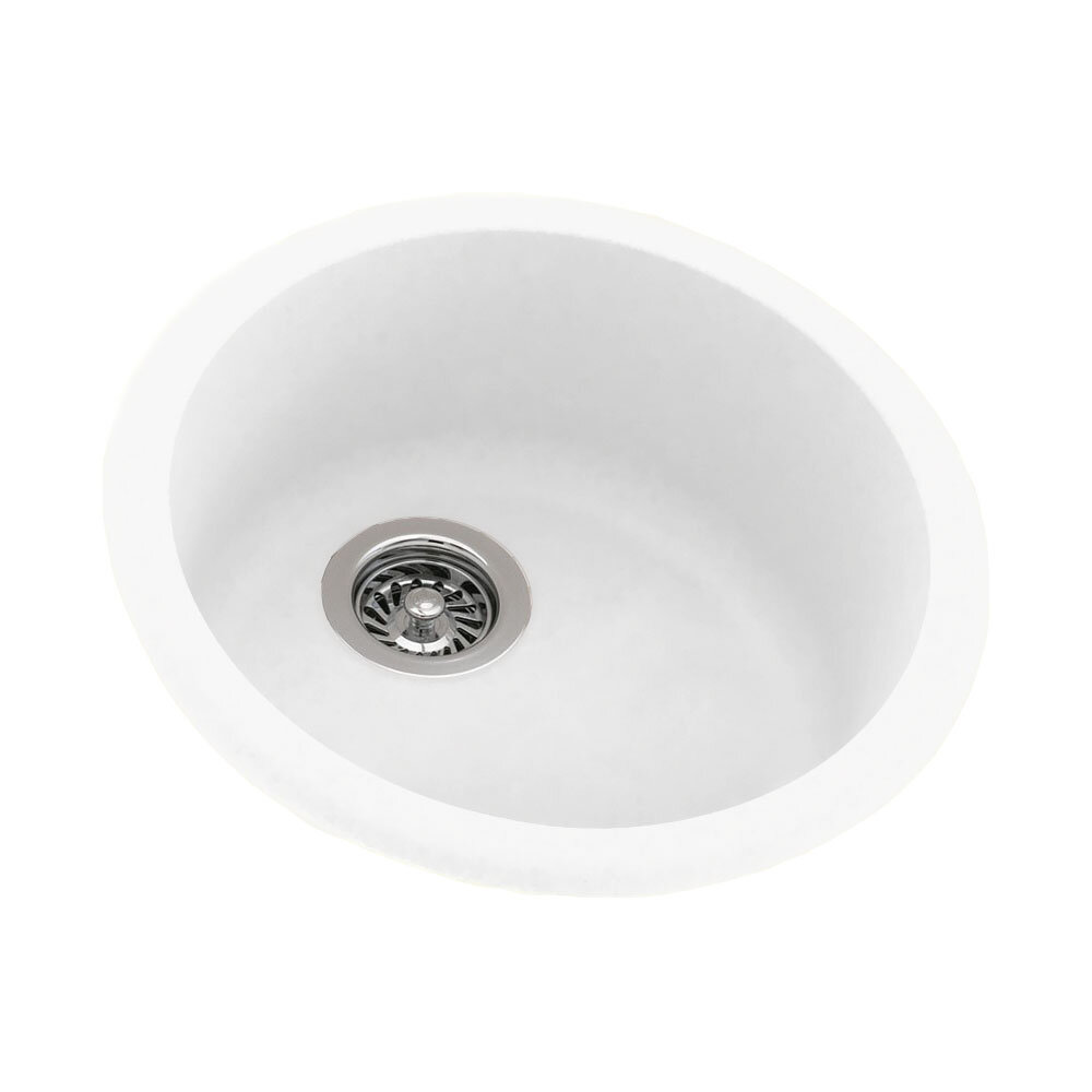 Swan Surfaces Swanstone 19 L X 19 W Bar Sink Reviews Wayfair