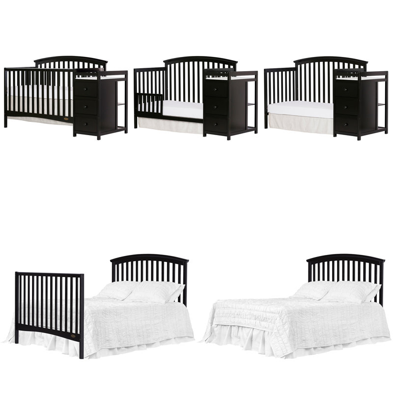 dream on me niko 5 in 1 convertible crib with changer instructions