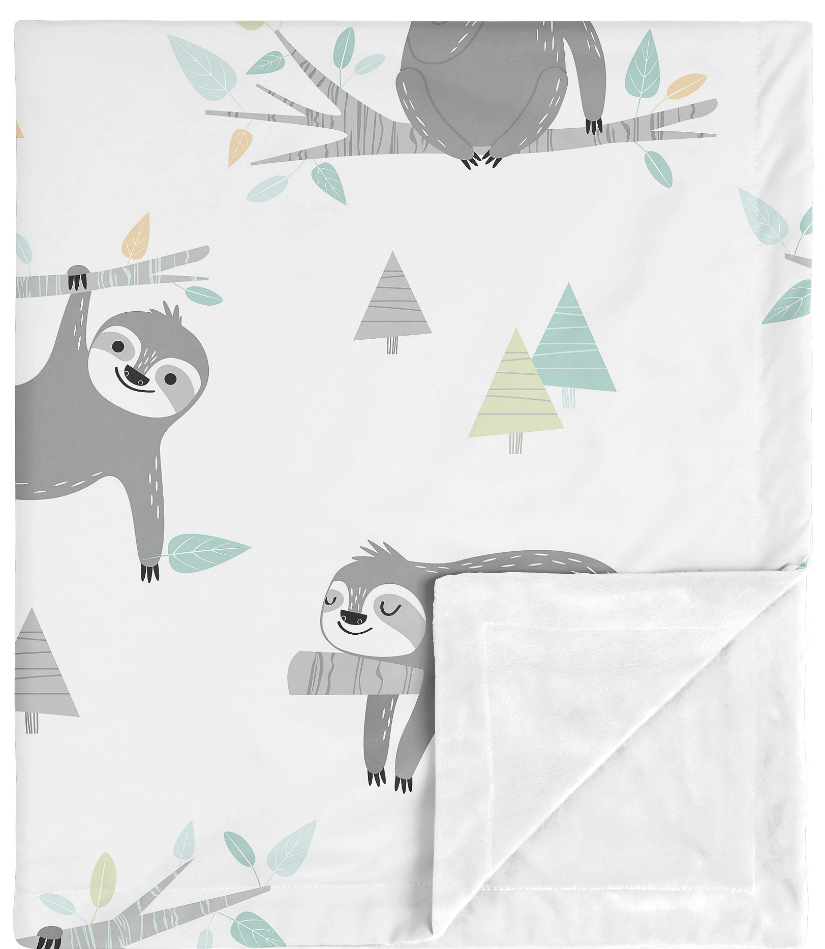 sloth baby comforter